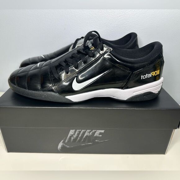 Nike Total 90 III Nike Total 3 SP Black Indoor Soccer Men’s size 12 New NIB - Picture 1 of 8